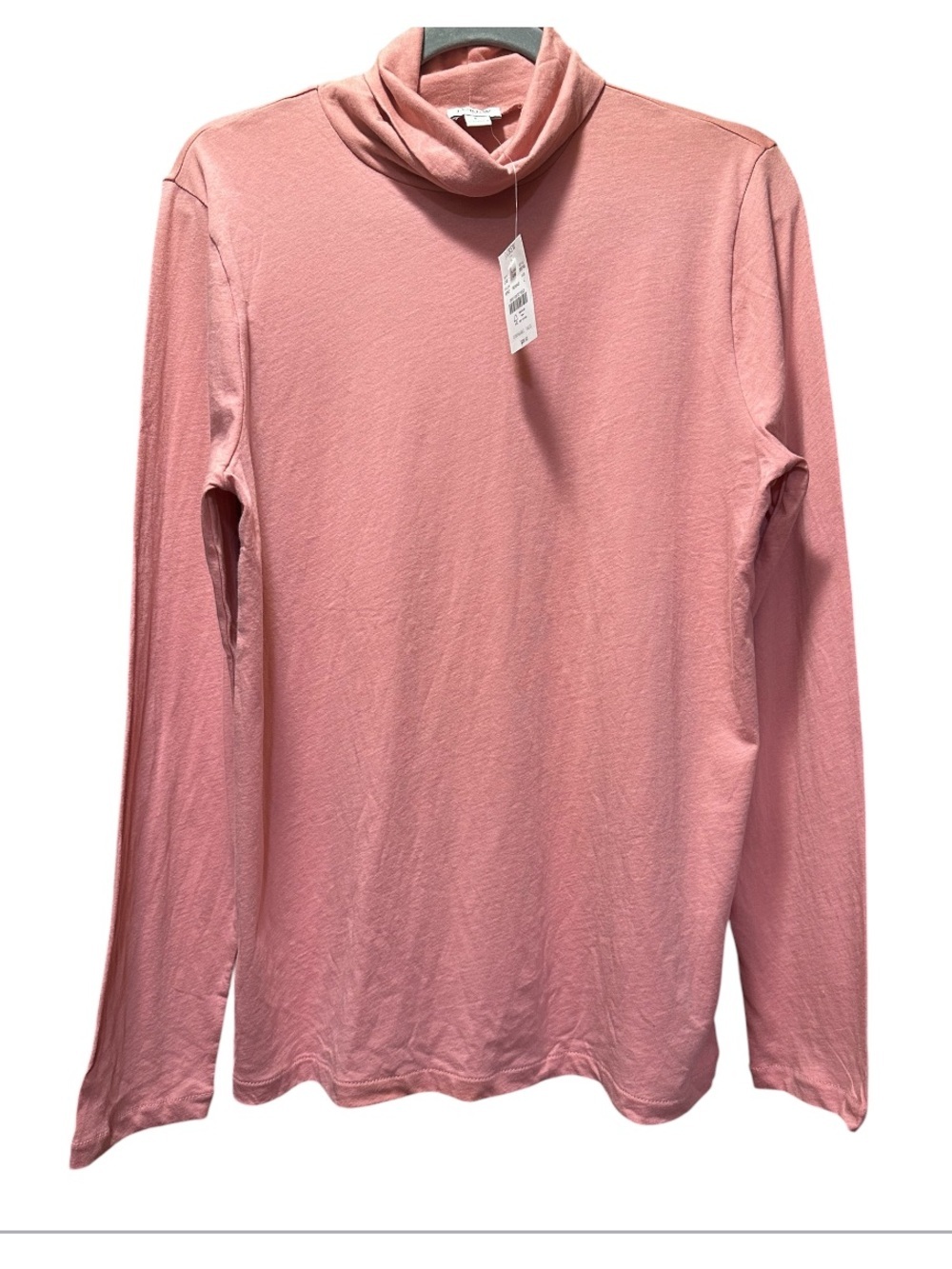 J. Crew Dusty Rose Turtleneck Top